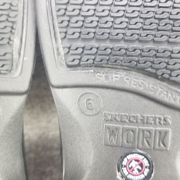 ✅SKETCHERS Work Oswald-Clara Womens 6 Slip-Resistant Work Clog Comfort Foam shoe - Picture 2 of 10